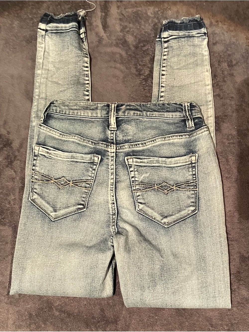 Mudd Jeans Light Wash Skinny Jeans - Size 1